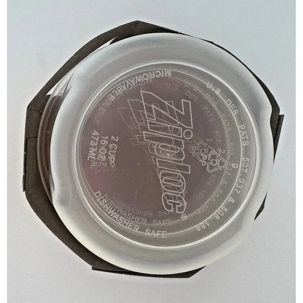 Ziploc Twist 'N Loc Containers Small Round 3 Pack Containers With Lid 16 Oz New